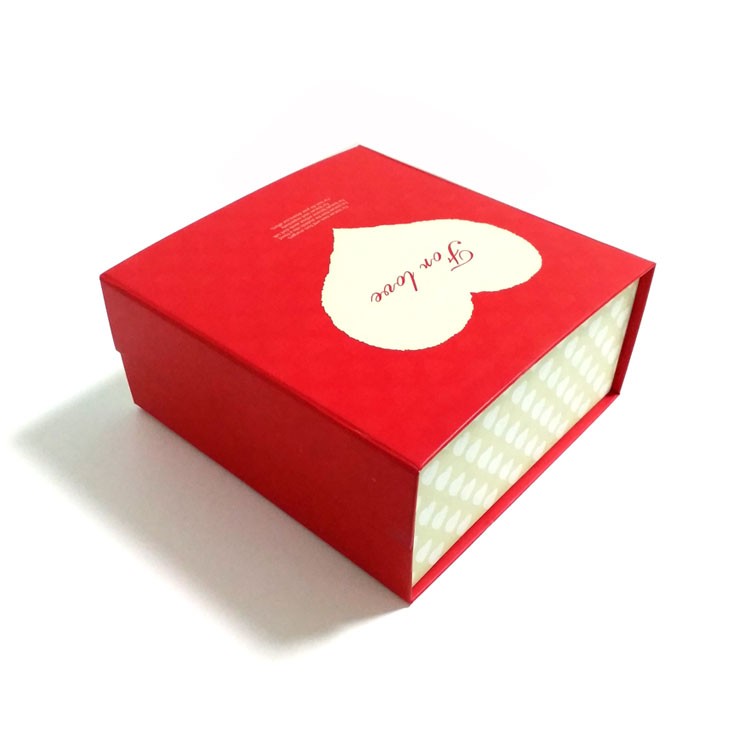 Red foldable gift box