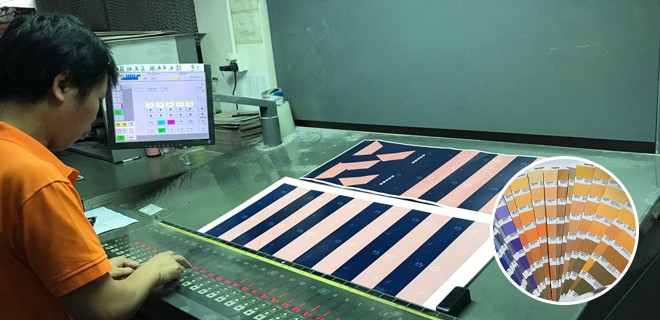 CMYK printing technique